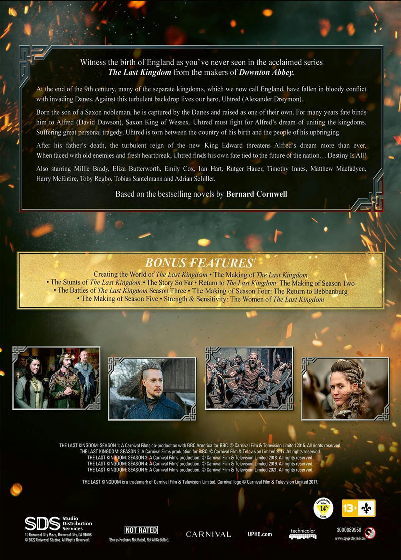 The Last Kingdom: The Complete Series (Box Set) [DVD]