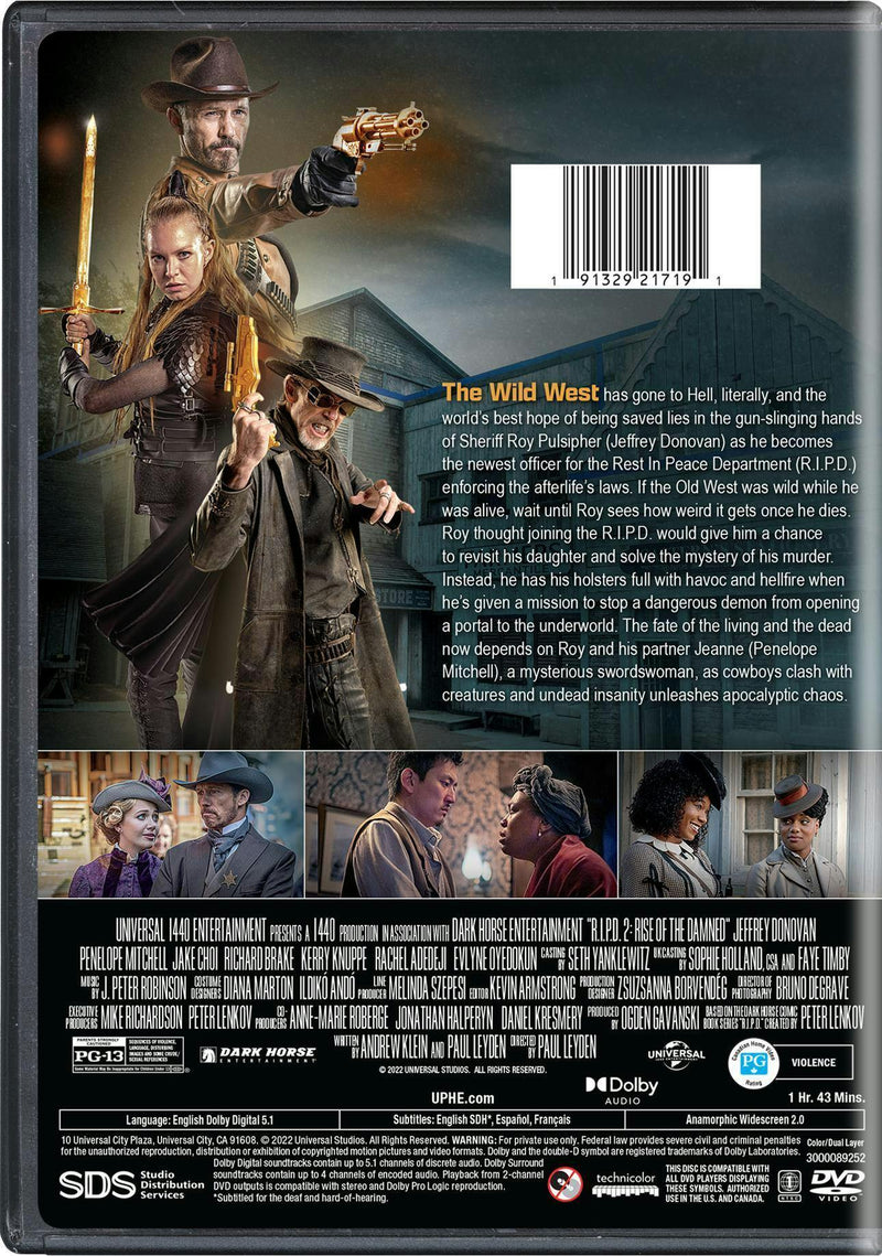 R.I.P.D. 2 - Rise of the Damned [DVD]