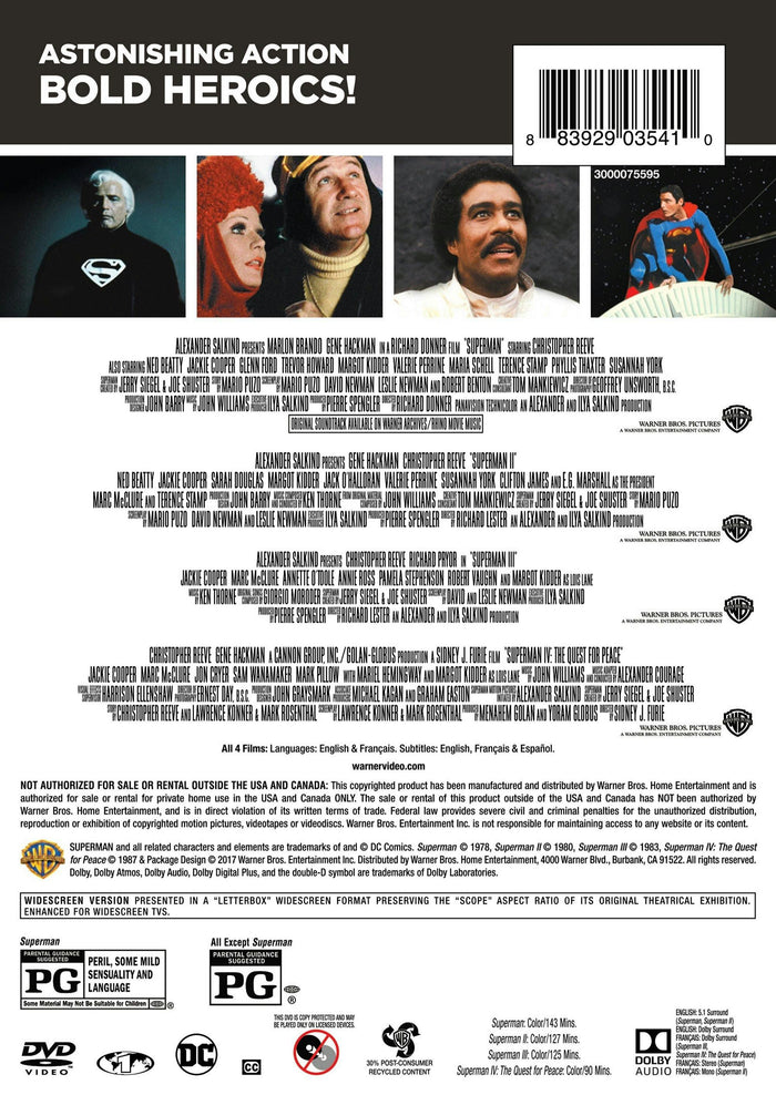 Superman Collection (Box Set) [DVD]
