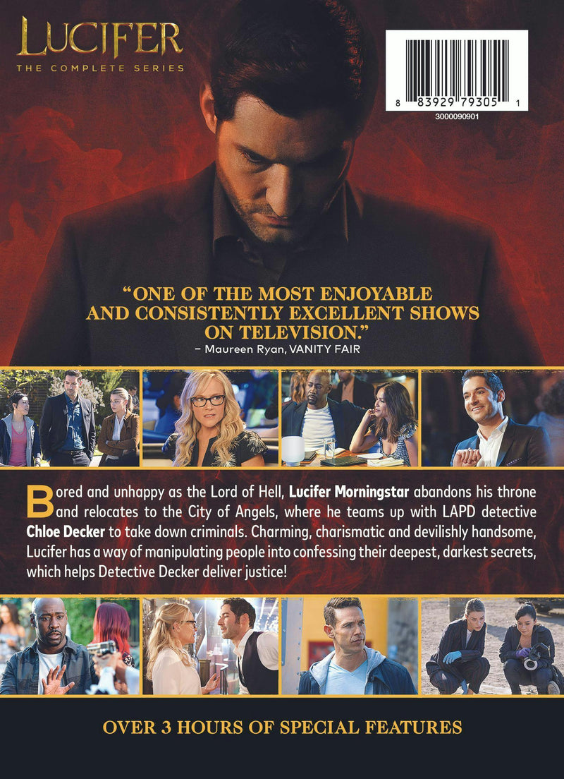 Lucifer: The Complete Series (Box Set) [DVD]