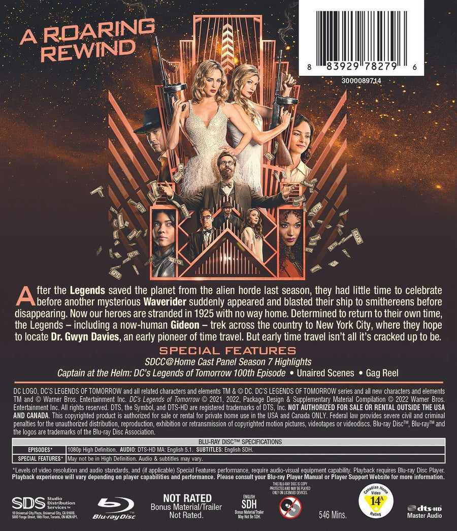 DC's Legends of Tomorrow: The Seventh and Final Season (Box Set) [Blu-ray]