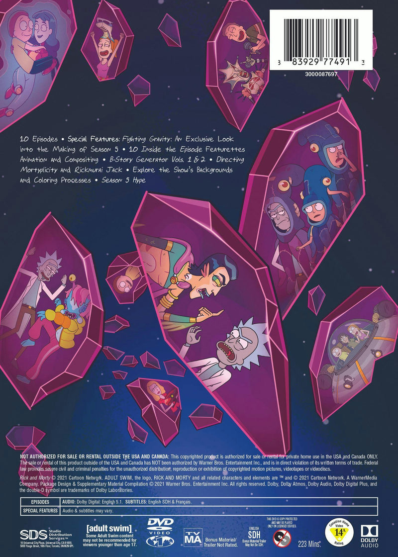 Rick and Morty: Season 5 [DVD]
