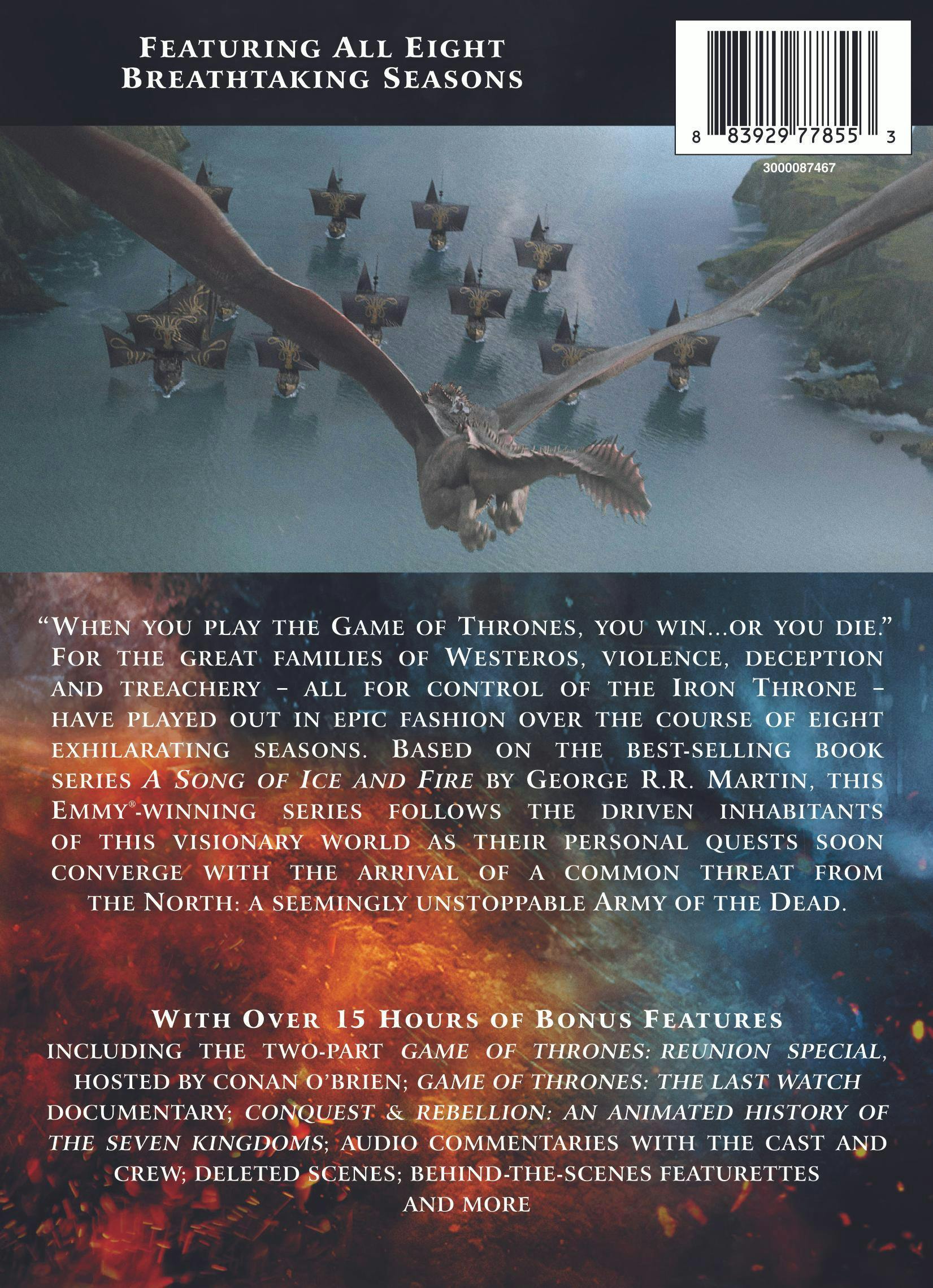 Game of Thrones: The Complete Series (Box Set) [Blu-ray]