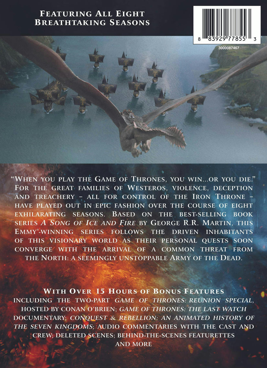 Game of Thrones: The Complete Series (Box Set) [Blu-ray]