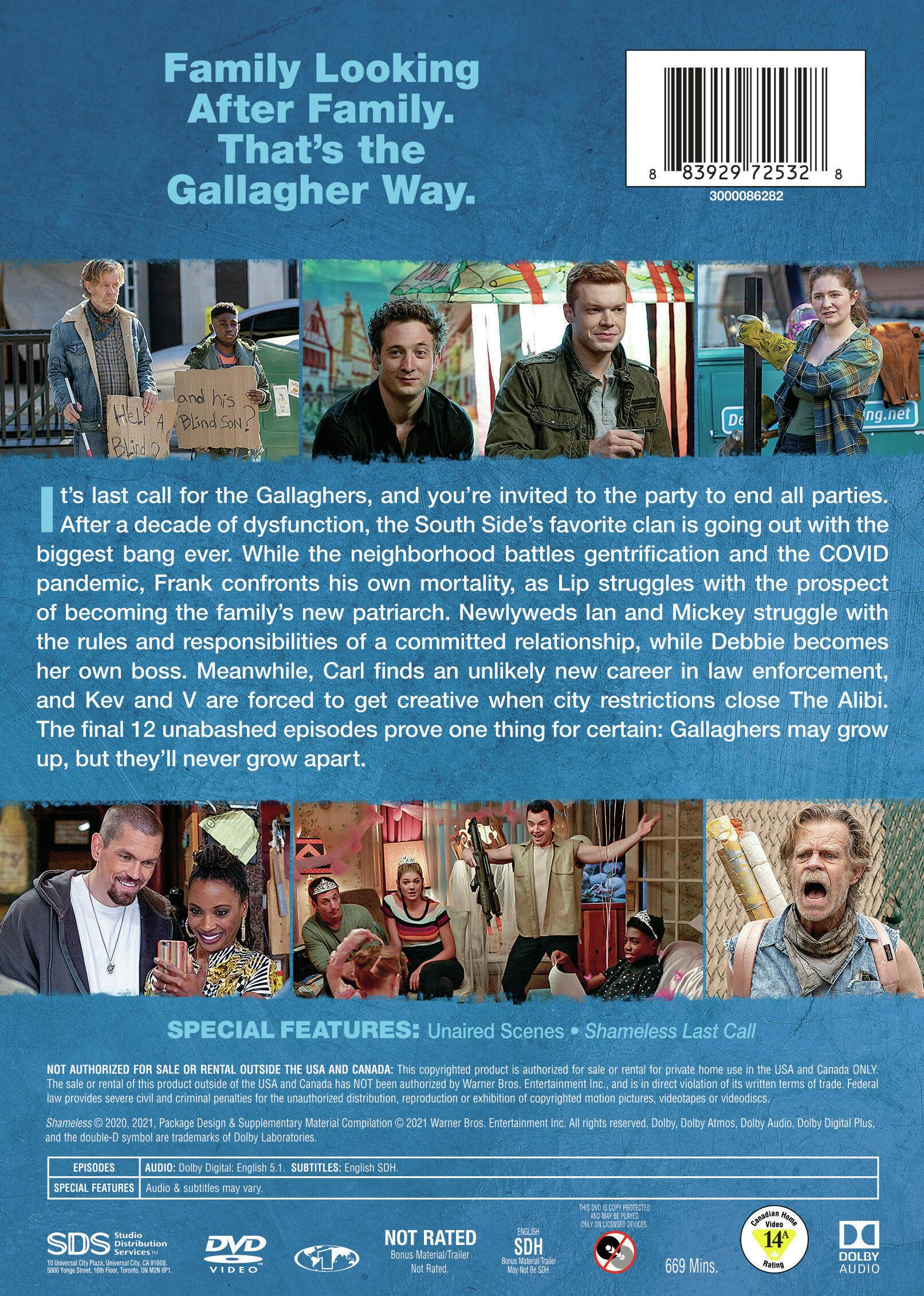 Shameless 第7-11 シーズン DVD Amazon.com: Shameless
