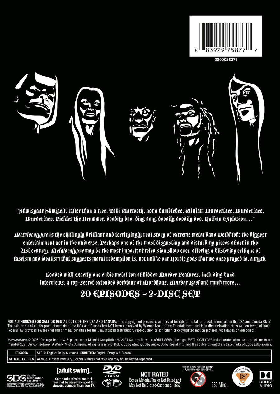 Metalocalypse: Season 1 (DVD New Box Art) [DVD]
