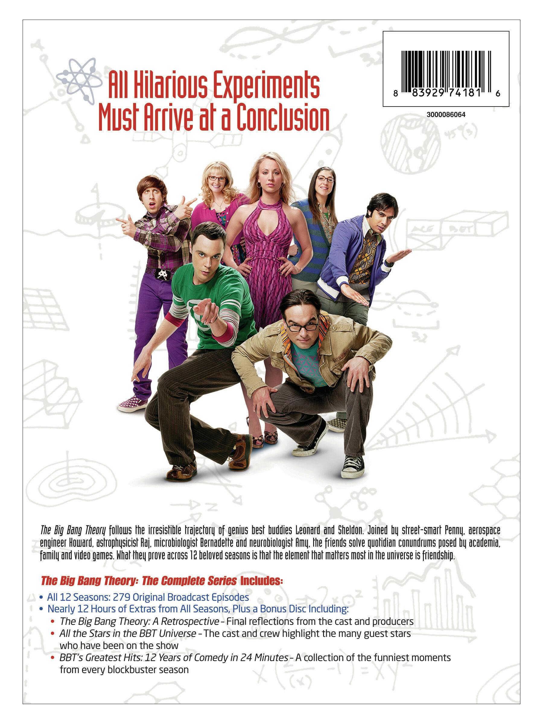The Big Bang Theory: The Complete Series (Box Set) [DVD] – GRUV