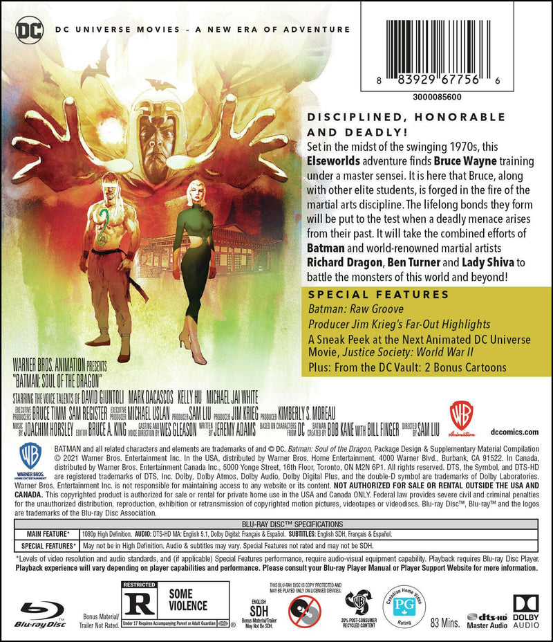 Batman: Soul of the Dragon [Blu-ray]