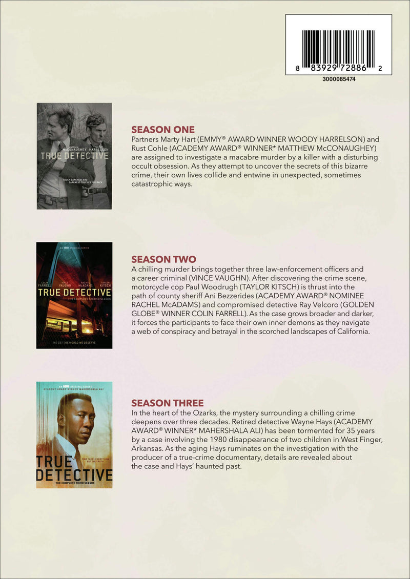 True Detective: The Complete Seasons 1-3 (Box Set) [DVD]