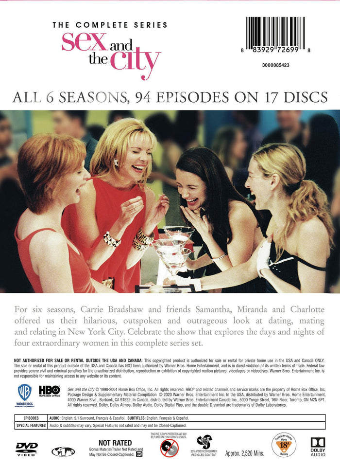 Sex and the City: The Complete Series (Box Set) [DVD]