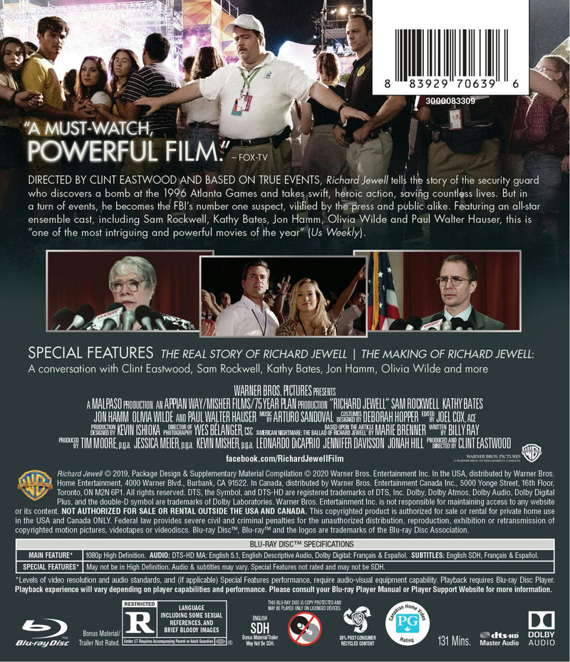 Richard Jewell [Blu-ray]