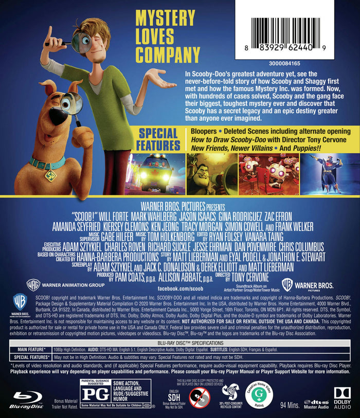 Scoob! [Blu-ray]