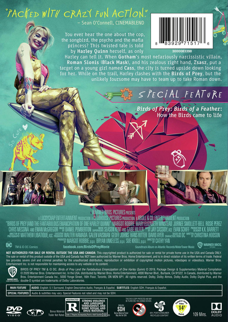 Birds of Prey - And the Fantabulous Emancipation of One Harley... [DVD]