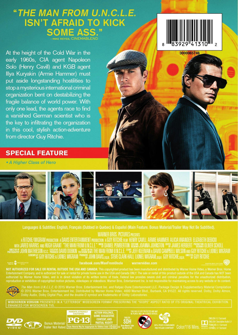 The Man from U.N.C.L.E. [DVD]