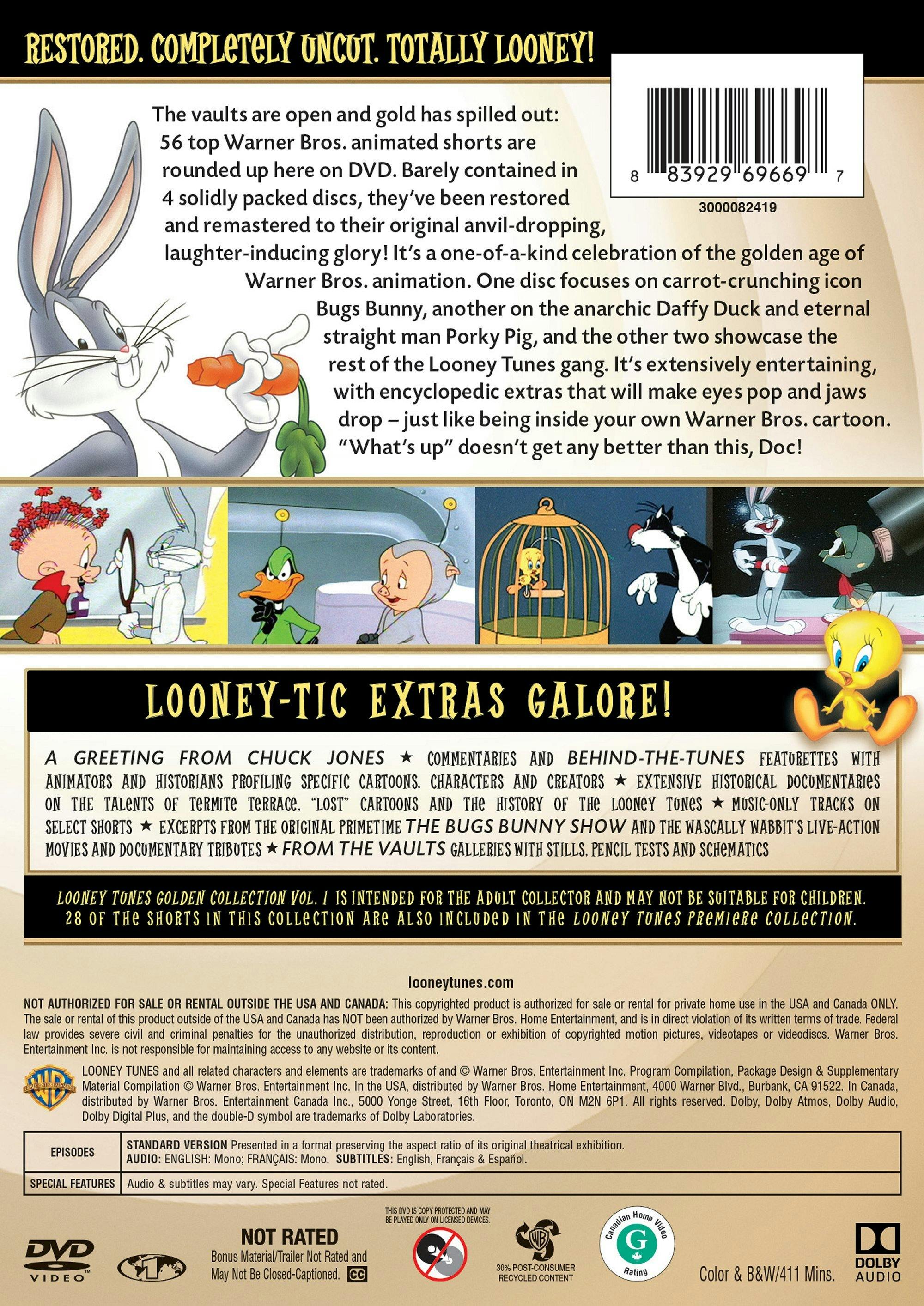 Looney Tunes: Golden Collection - 1 (Box Set) [DVD]