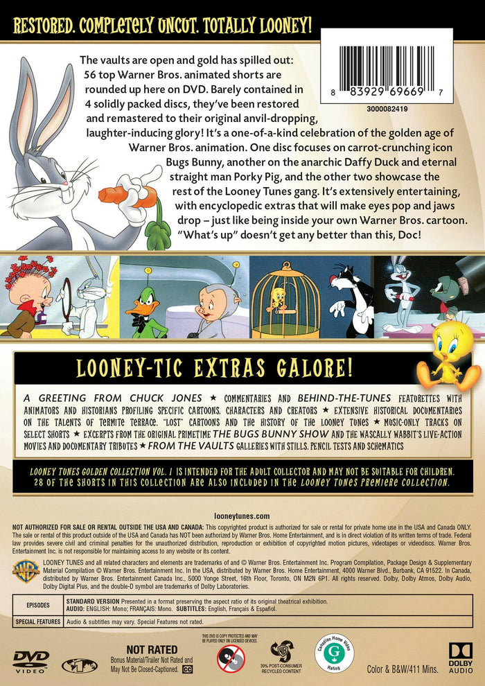 Looney Tunes: Golden Collection - 1 (Box Set) [DVD]