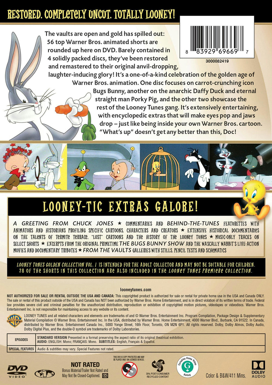Looney Tunes: Golden Collection - 1 (Box Set) [DVD]
