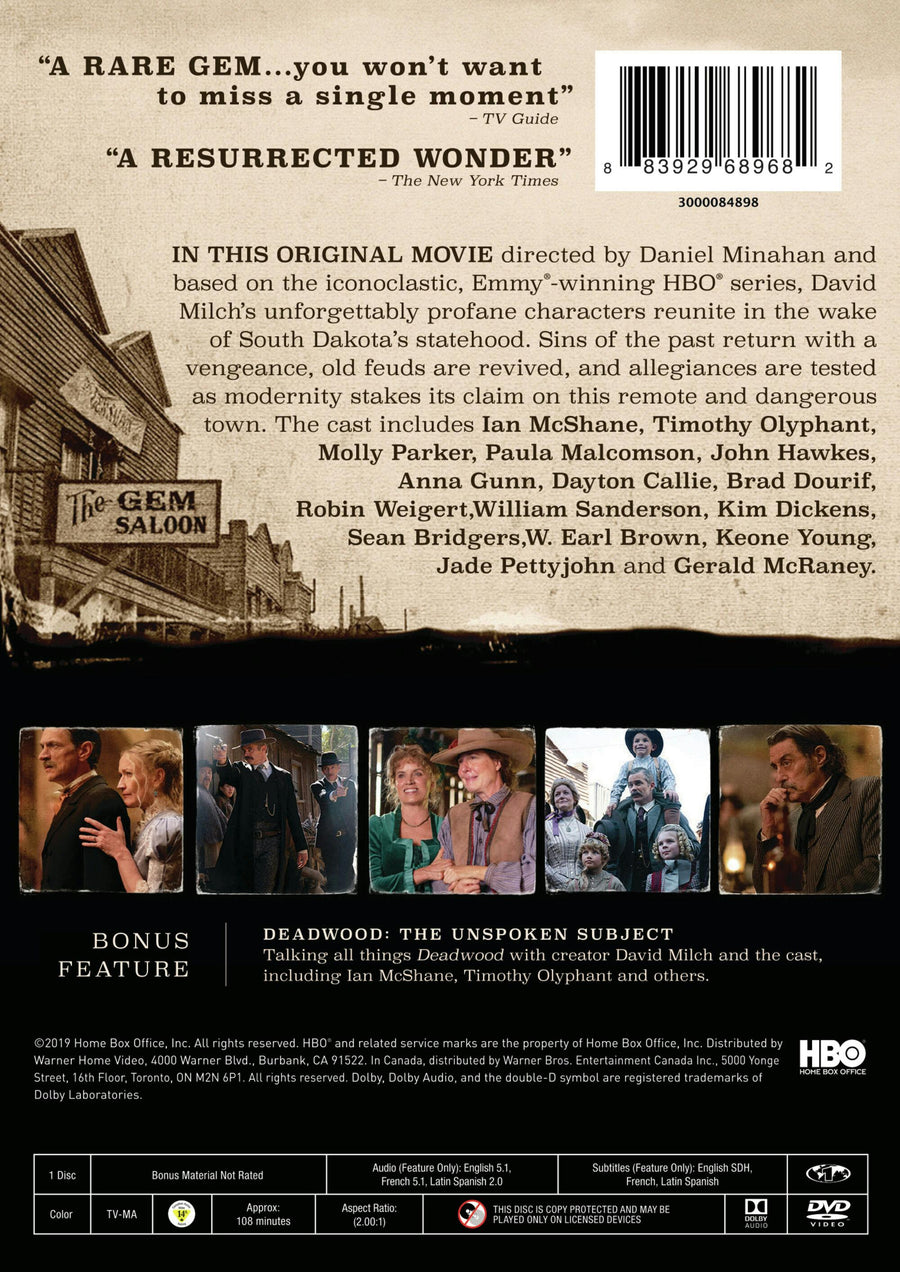Deadwood: The Movie [DVD]