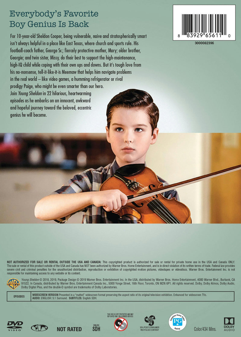 Young Sheldon: The Complete Second Season [DVD]