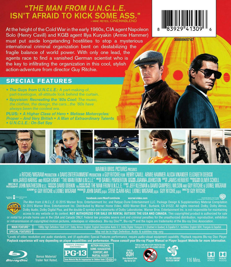 The Man from U.N.C.L.E. [Blu-ray]