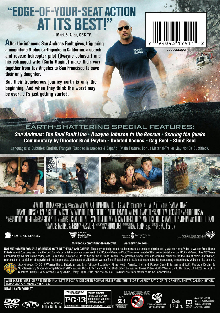 San Andreas (Special Edition) [DVD]