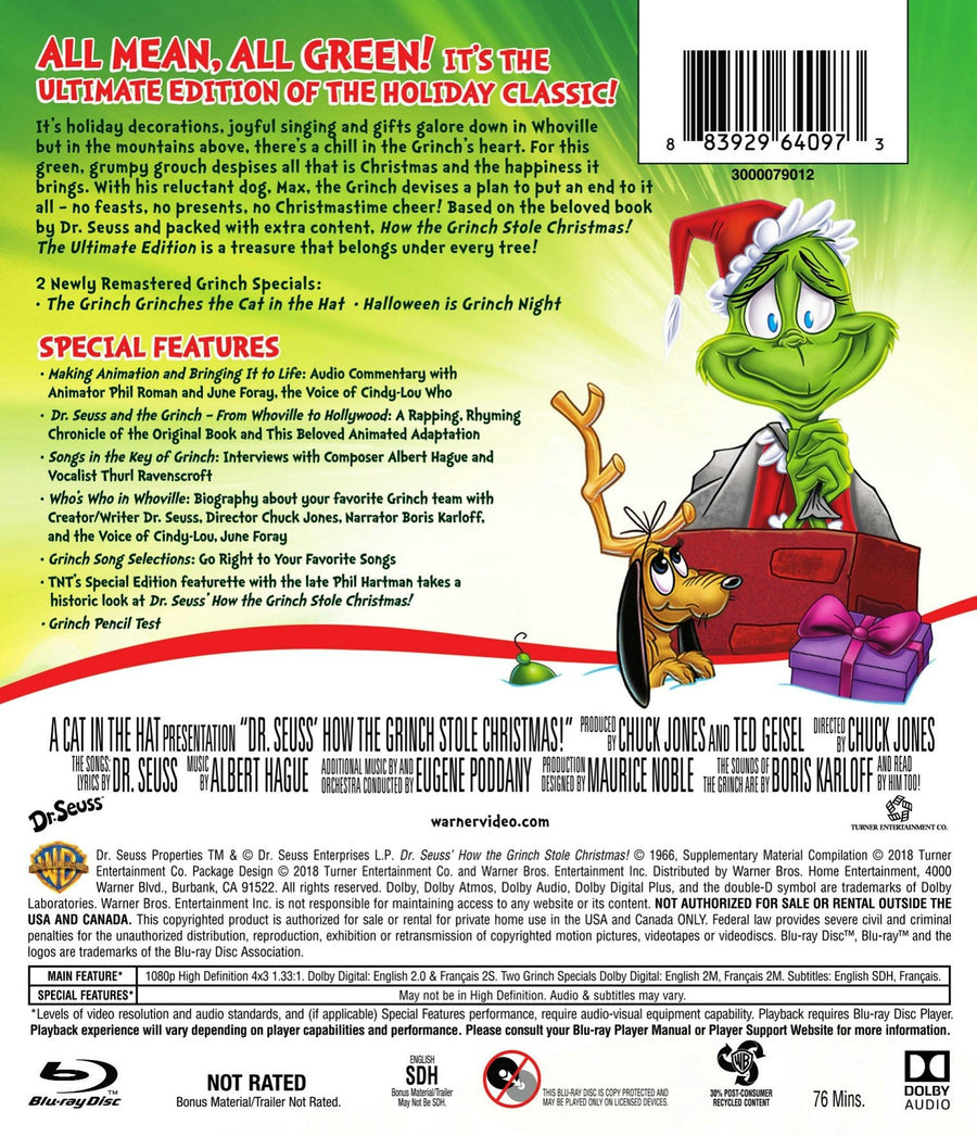 The Grinch (Ultimate Edition) [Blu-ray]