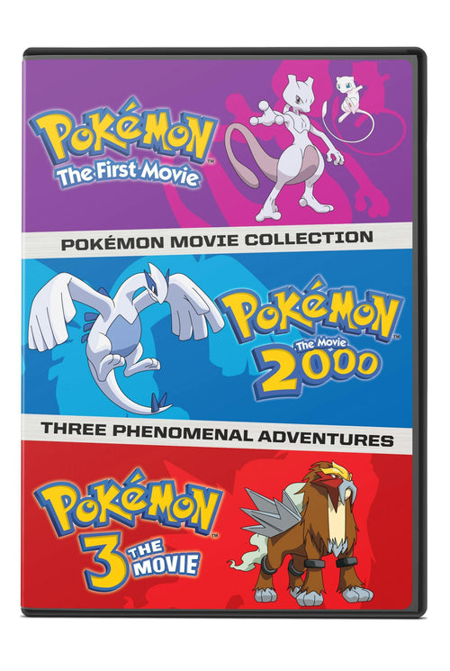 Pokémon - The First Movie/Pokemon - The Movie 2000/Pokémon 3 (DVD Triple Feature) [DVD]