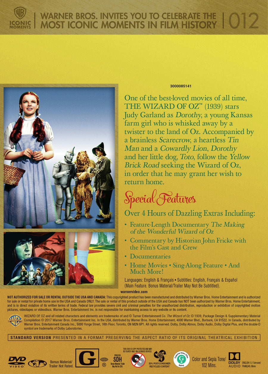 The Wizard of Oz (Iconic Moments LL) [DVD]