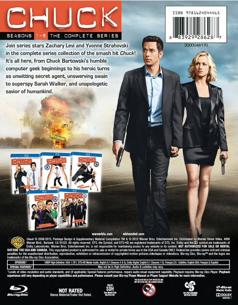 Chuck: The Complete Series [Blu-ray]