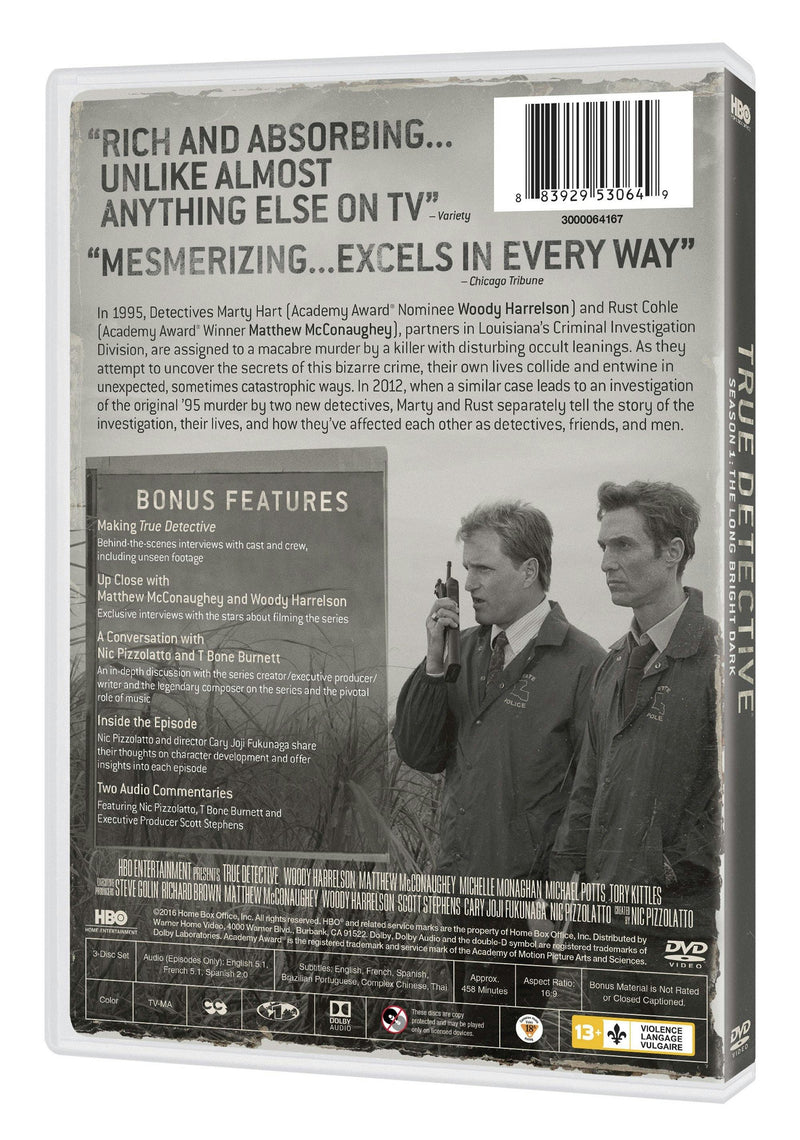 True Detective: The Complete First Season (Box Set) [DVD]