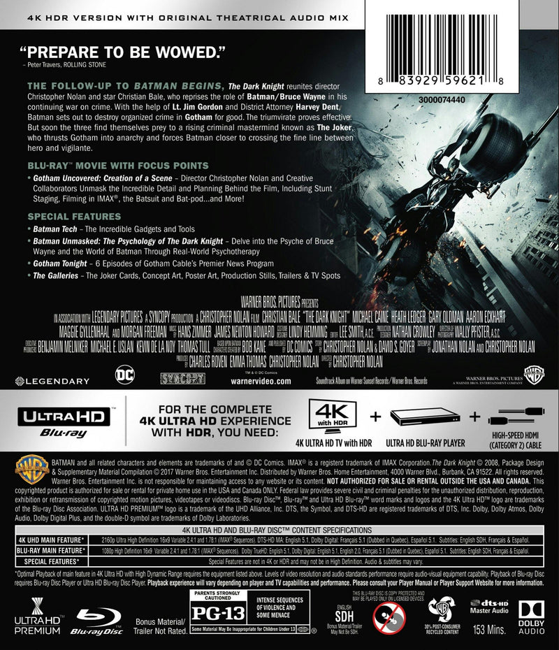 The Dark Knight [UHD]