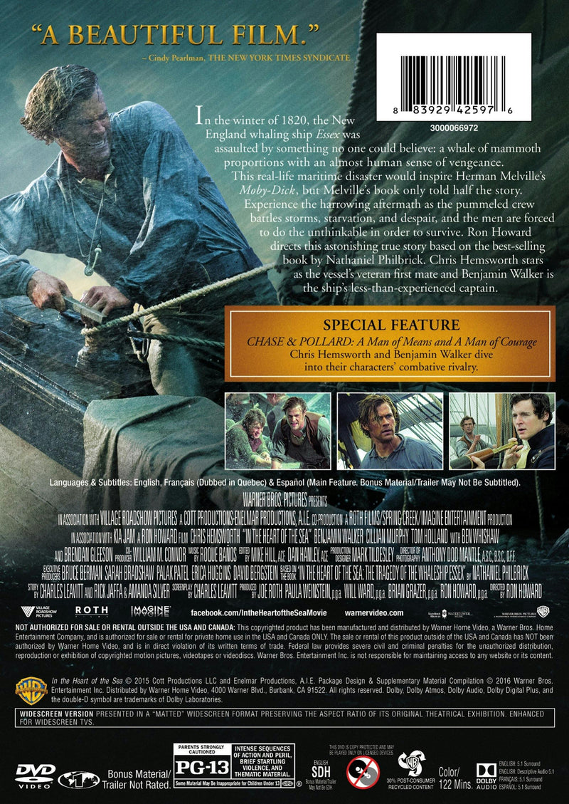 In the Heart of the Sea [DVD]