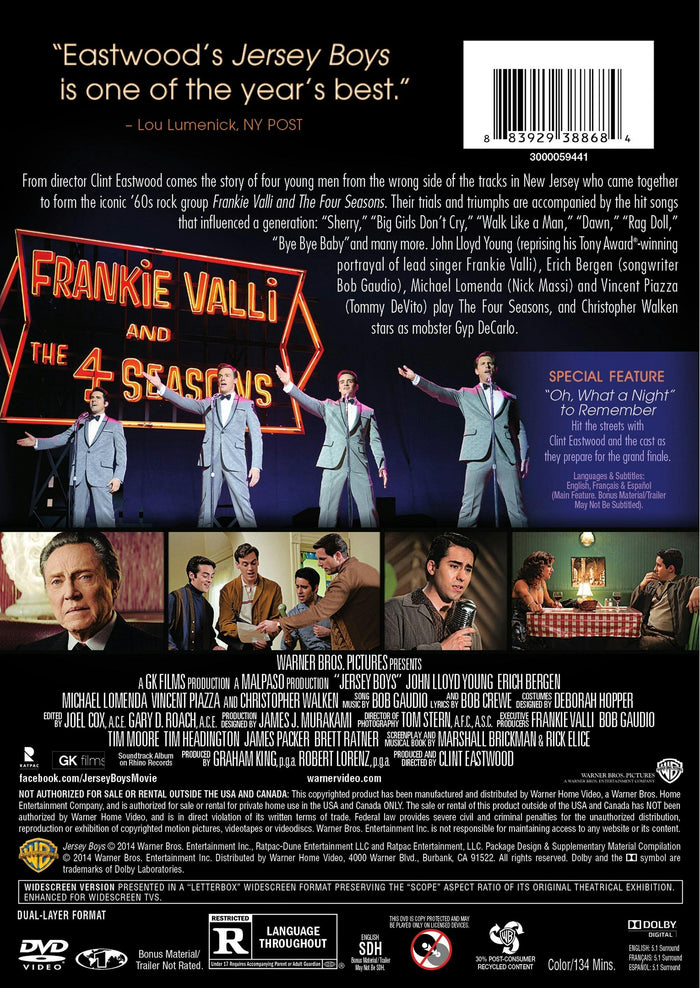 Jersey Boys [DVD]