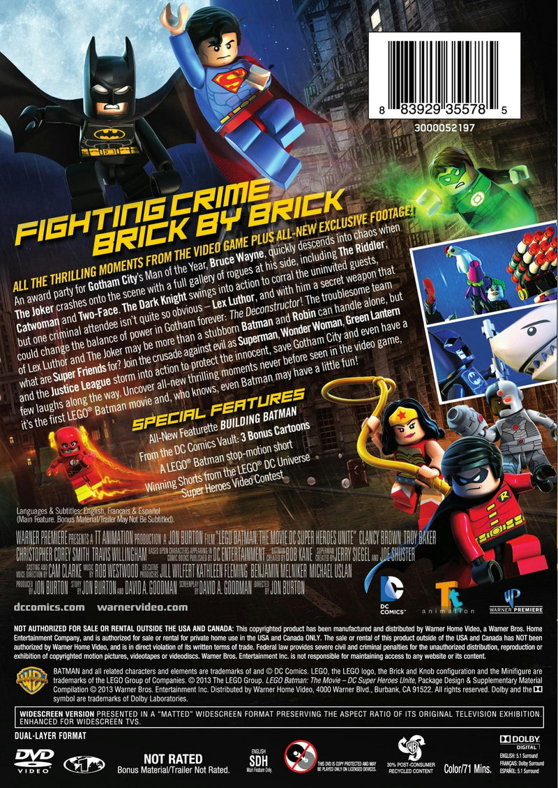 LEGO Batman - The Movie - DC Super Heroes Unite [DVD]