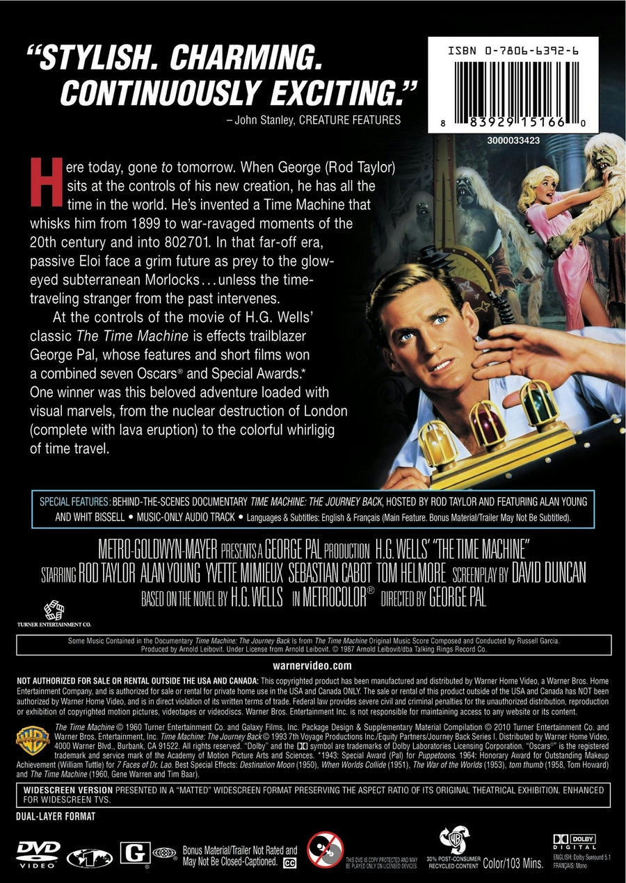 The Time Machine (DVD New Packaging) [DVD]