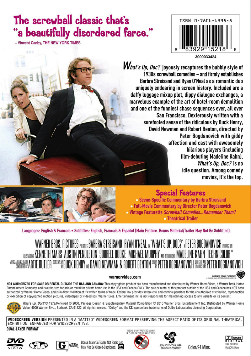 What's Up, Doc? (DVD New Packaging) [DVD]