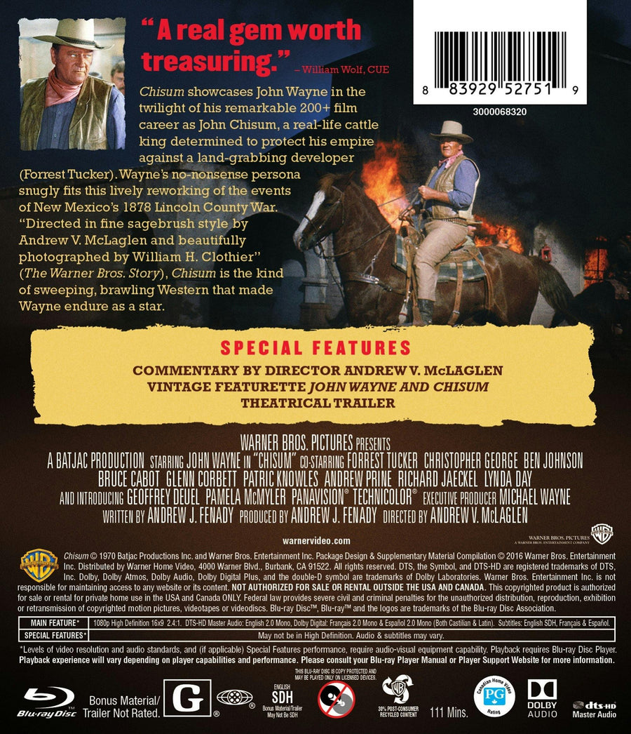 Chisum [Blu-ray]