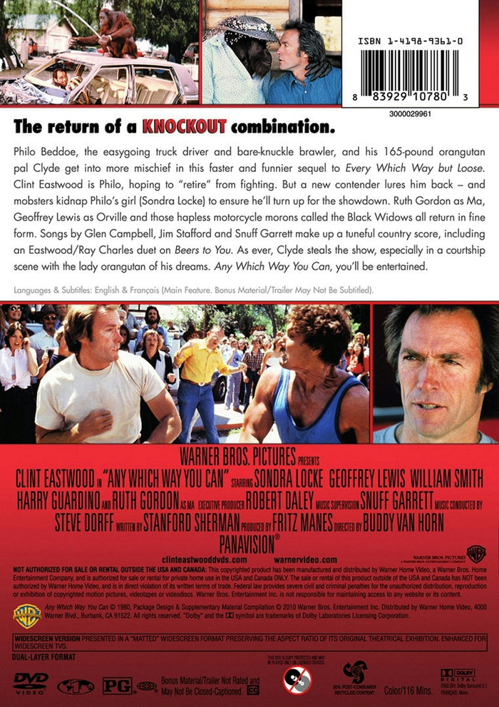 Any Which Way You Can [DVD]