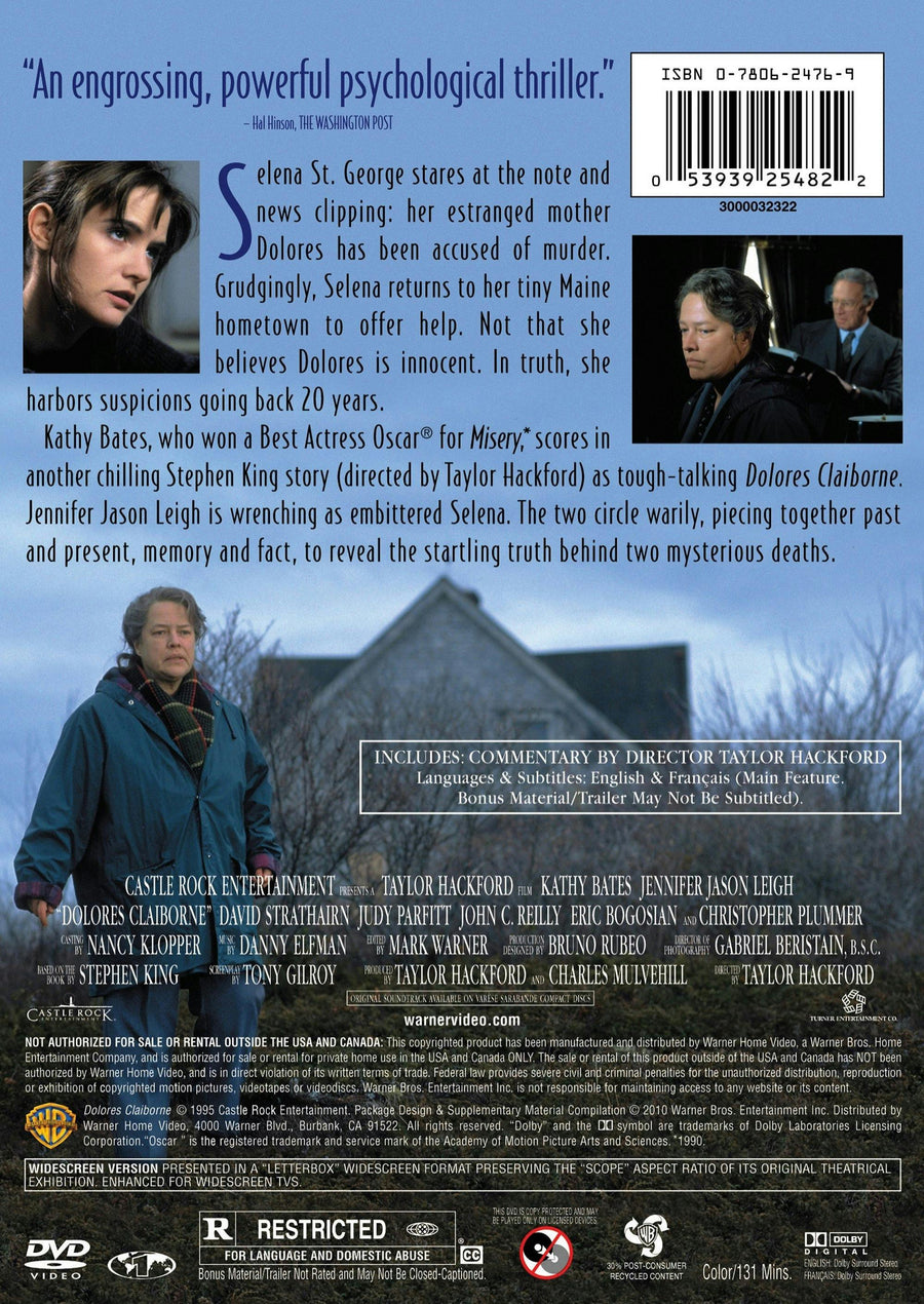 Dolores Claiborne [DVD]