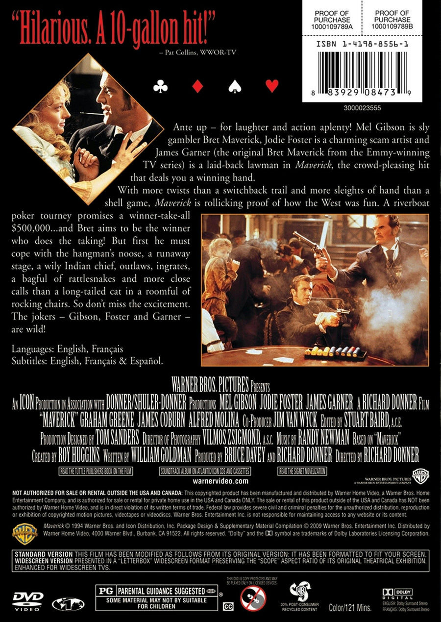 Maverick (DVD New Packaging) [DVD]