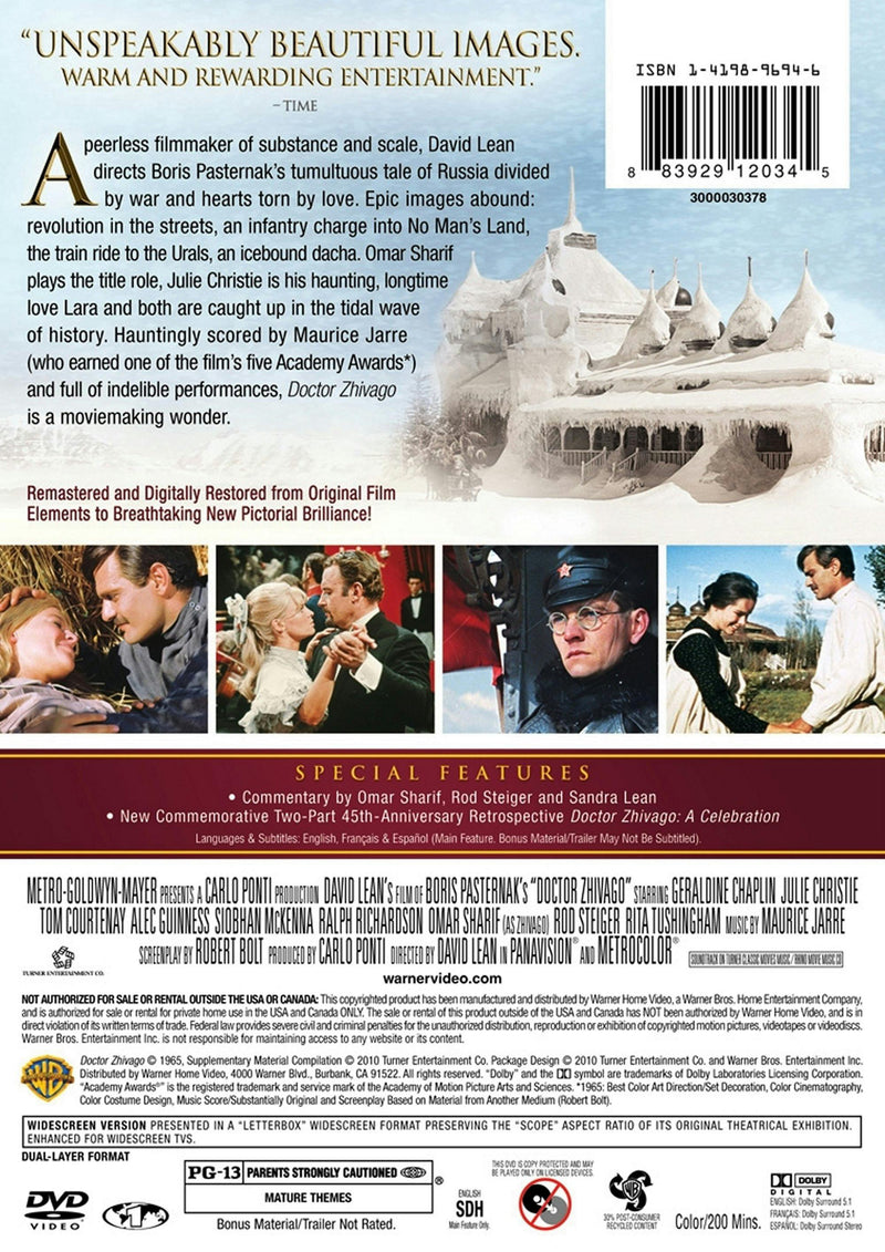 Doctor Zhivago [DVD]