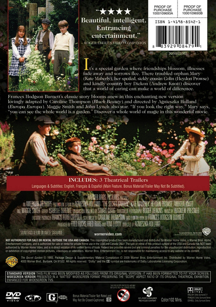 The Secret Garden [DVD]