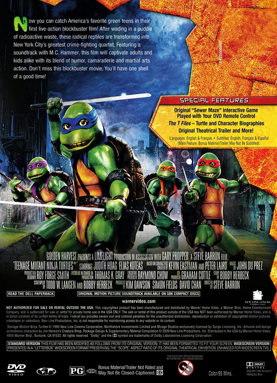Teenage Mutant Ninja Turtles (25th Anniversary Edition) [DVD]