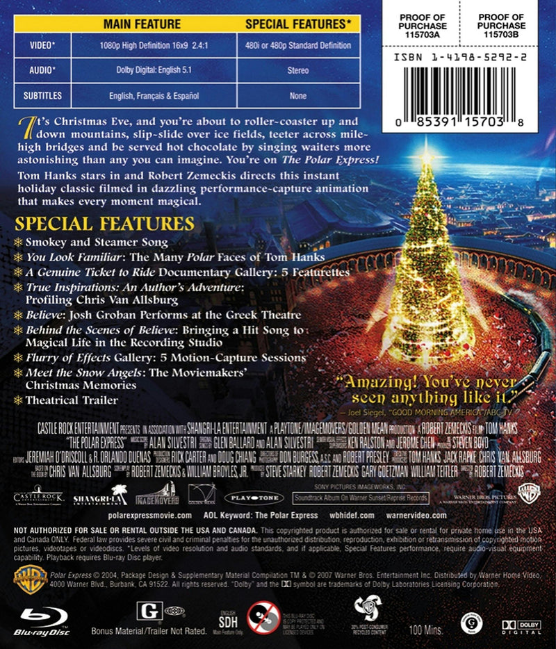 The Polar Express [Blu-ray]