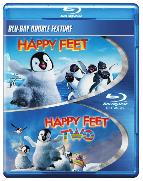 Happy Feet 1 & 2 (Blu-ray Double Feature) [Blu-ray]