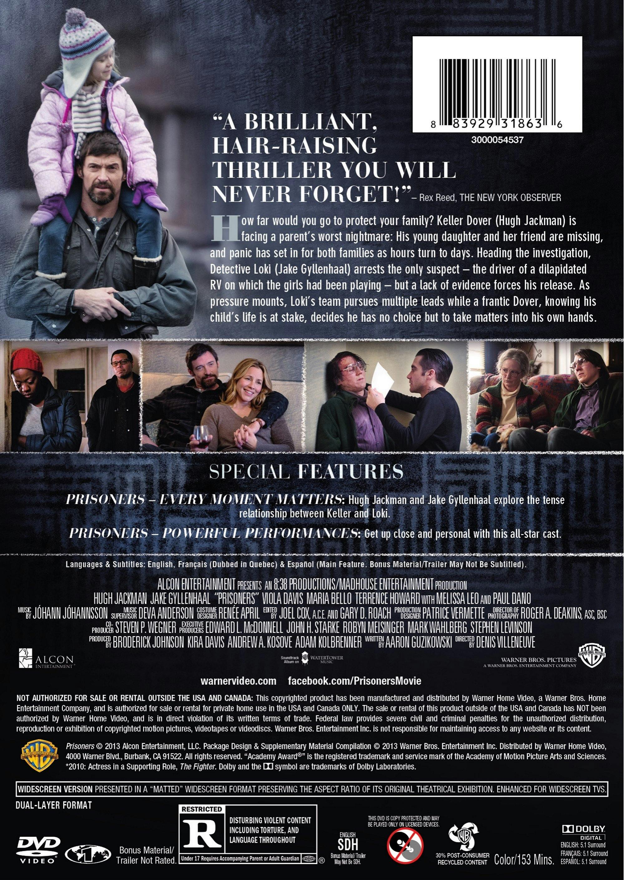 Prisoners [DVD] – GRUV Entertainment