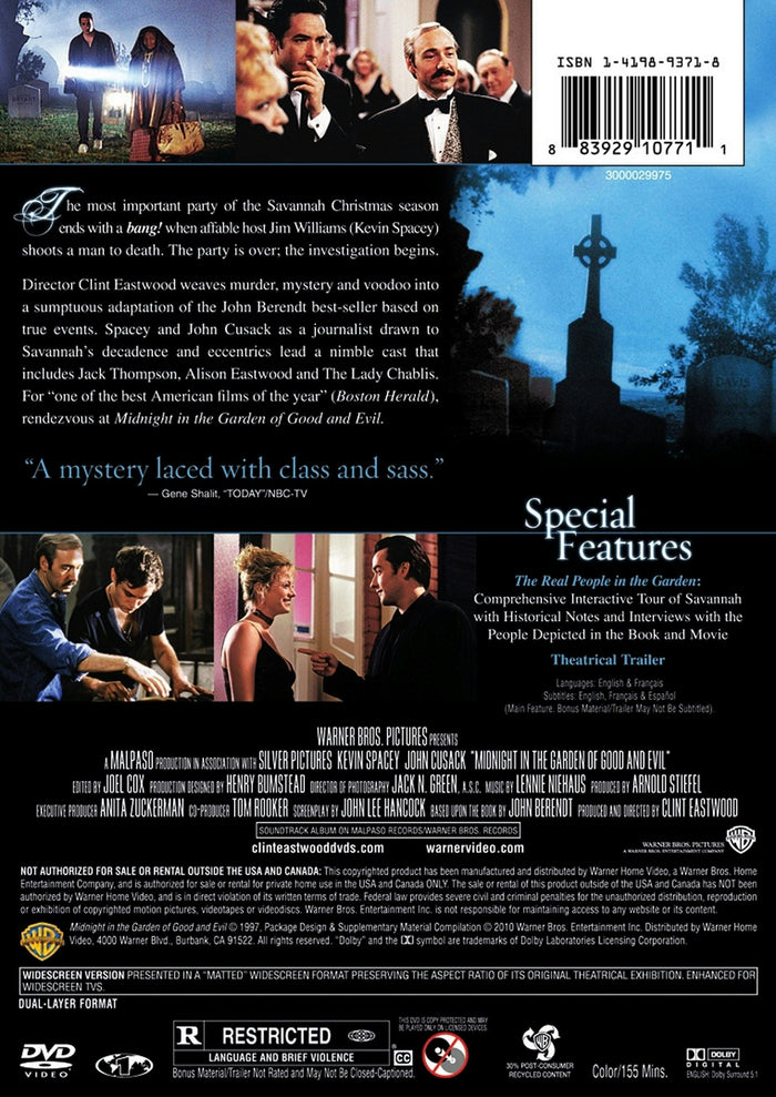 Midnight In The Garden Of Good And Evil [DVD]
