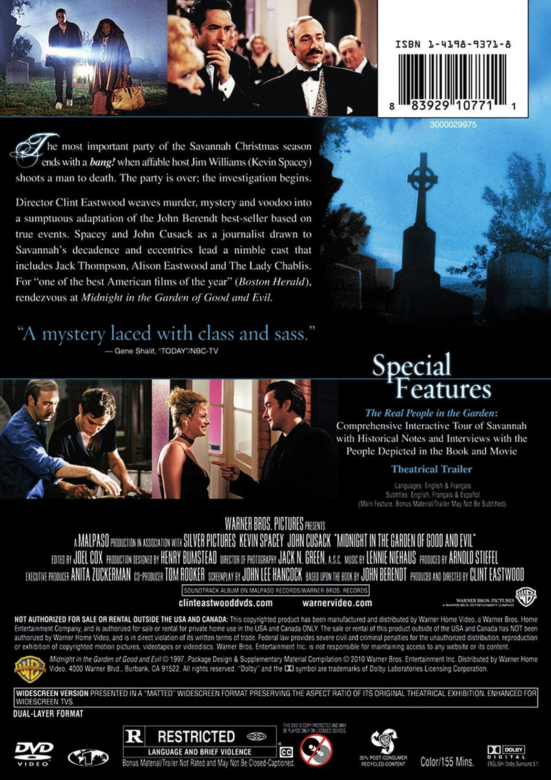 Midnight In The Garden Of Good And Evil [DVD]
