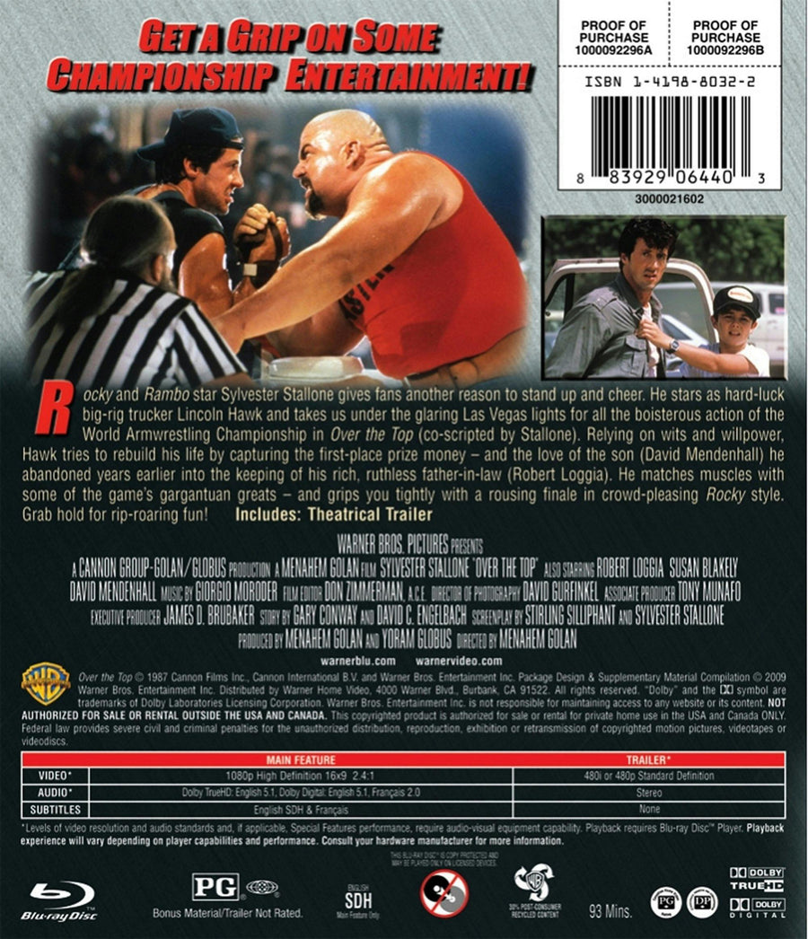 Over the Top [Blu-ray]