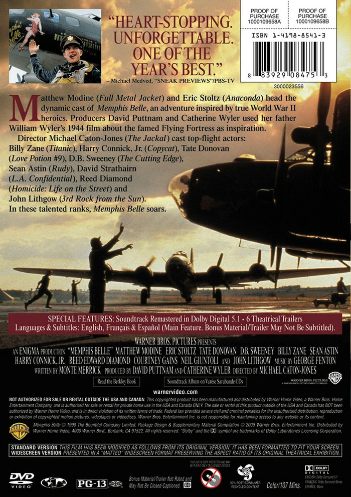 Memphis Belle [DVD]